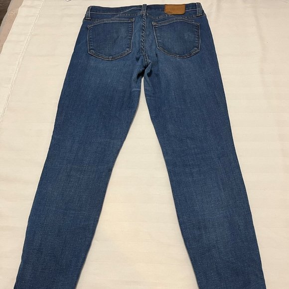 J Crew Toothpick Distressed Jeans Size 28 - Picture 2 of 7